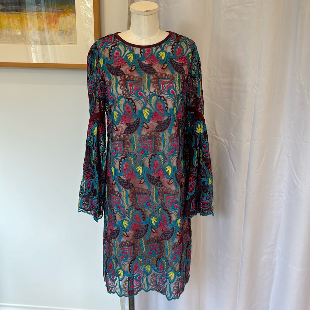 MI JONG LEE Embroidered Dress